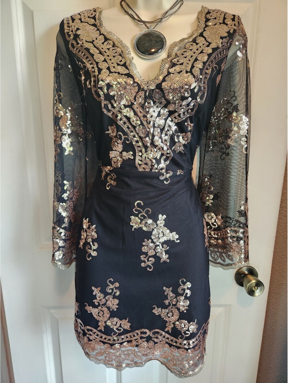 Altar'd State sequin dress